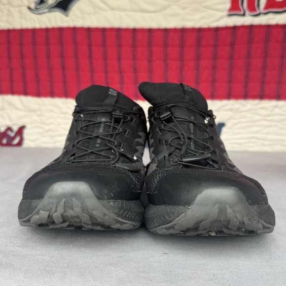 Size 13 - Salomon Sense Ride 5 GTX Men's Running Shoes Black Grey 471472 - Picture 2 of 13